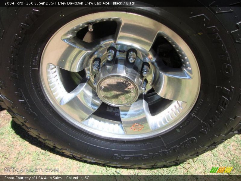 Black / Black 2004 Ford F250 Super Duty Harley Davidson Crew Cab 4x4