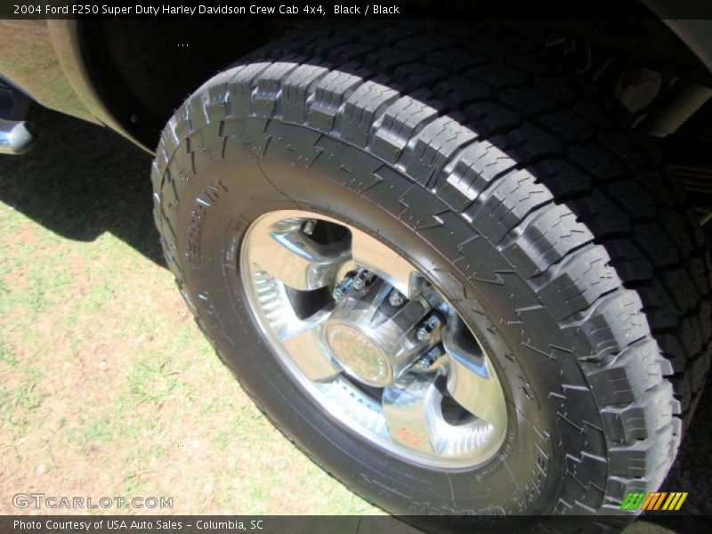 Black / Black 2004 Ford F250 Super Duty Harley Davidson Crew Cab 4x4