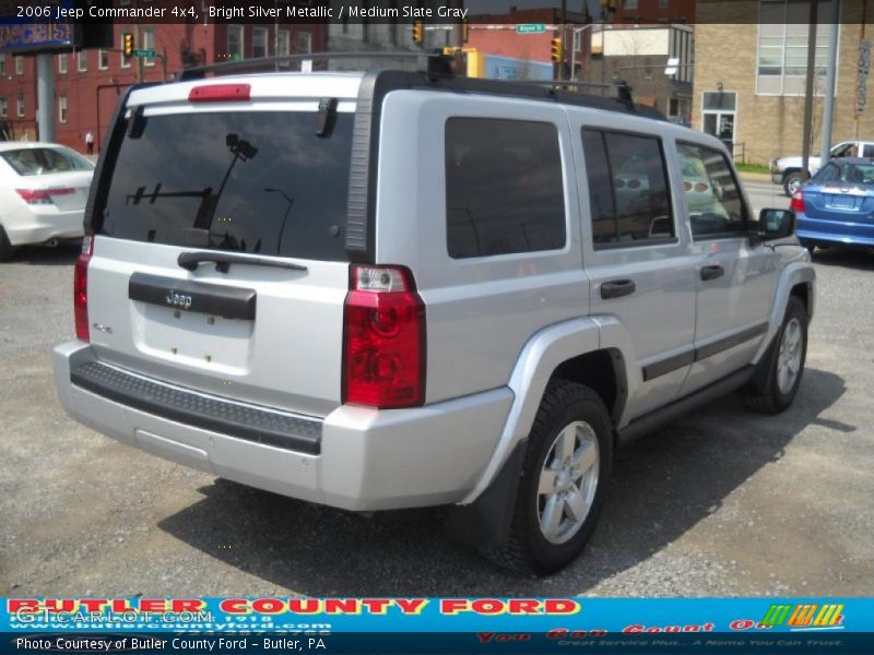 Bright Silver Metallic / Medium Slate Gray 2006 Jeep Commander 4x4