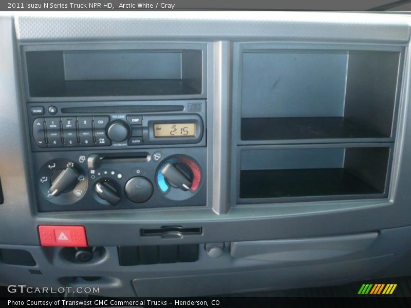 Arctic White / Gray 2011 Isuzu N Series Truck NPR HD