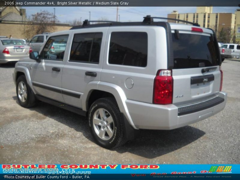 Bright Silver Metallic / Medium Slate Gray 2006 Jeep Commander 4x4