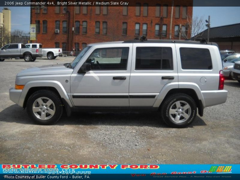 Bright Silver Metallic / Medium Slate Gray 2006 Jeep Commander 4x4