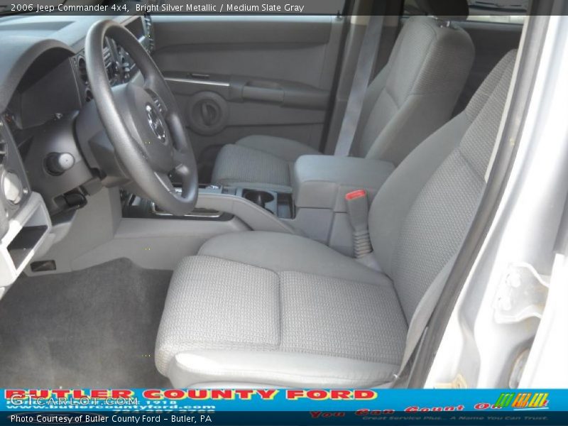 Bright Silver Metallic / Medium Slate Gray 2006 Jeep Commander 4x4