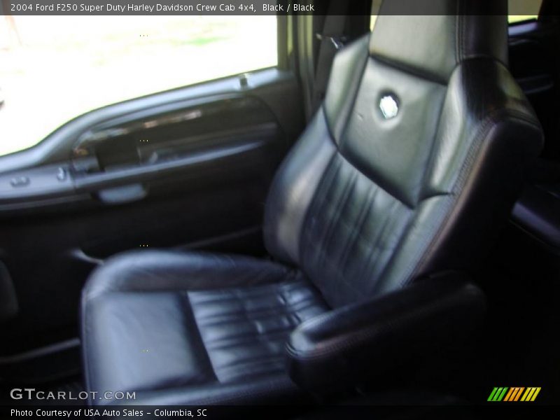 Black / Black 2004 Ford F250 Super Duty Harley Davidson Crew Cab 4x4