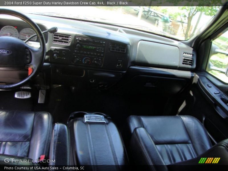 Black / Black 2004 Ford F250 Super Duty Harley Davidson Crew Cab 4x4