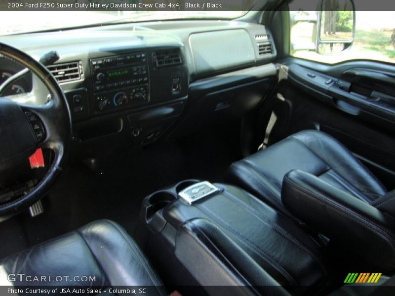 Black / Black 2004 Ford F250 Super Duty Harley Davidson Crew Cab 4x4