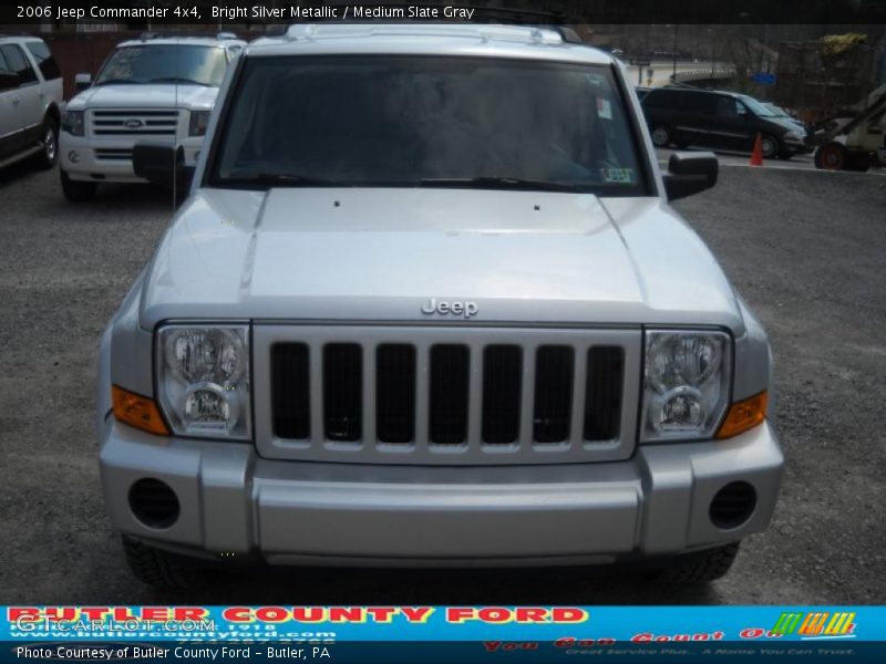 Bright Silver Metallic / Medium Slate Gray 2006 Jeep Commander 4x4