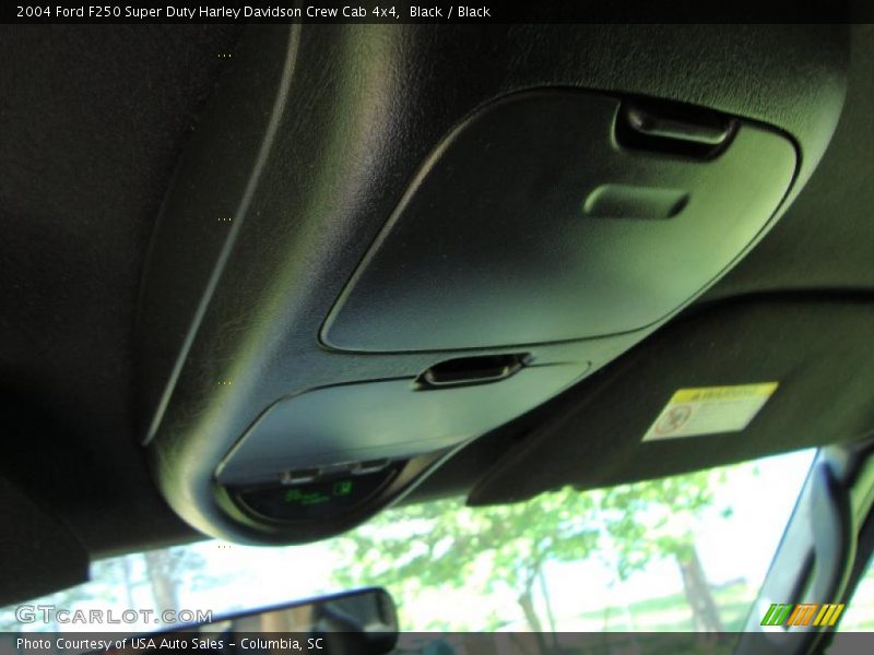 Black / Black 2004 Ford F250 Super Duty Harley Davidson Crew Cab 4x4