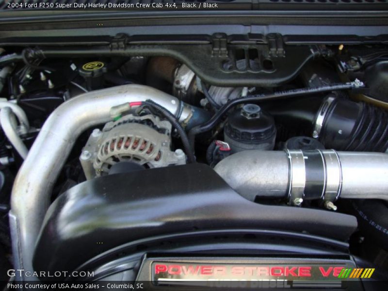 Black / Black 2004 Ford F250 Super Duty Harley Davidson Crew Cab 4x4