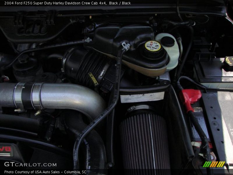 Black / Black 2004 Ford F250 Super Duty Harley Davidson Crew Cab 4x4