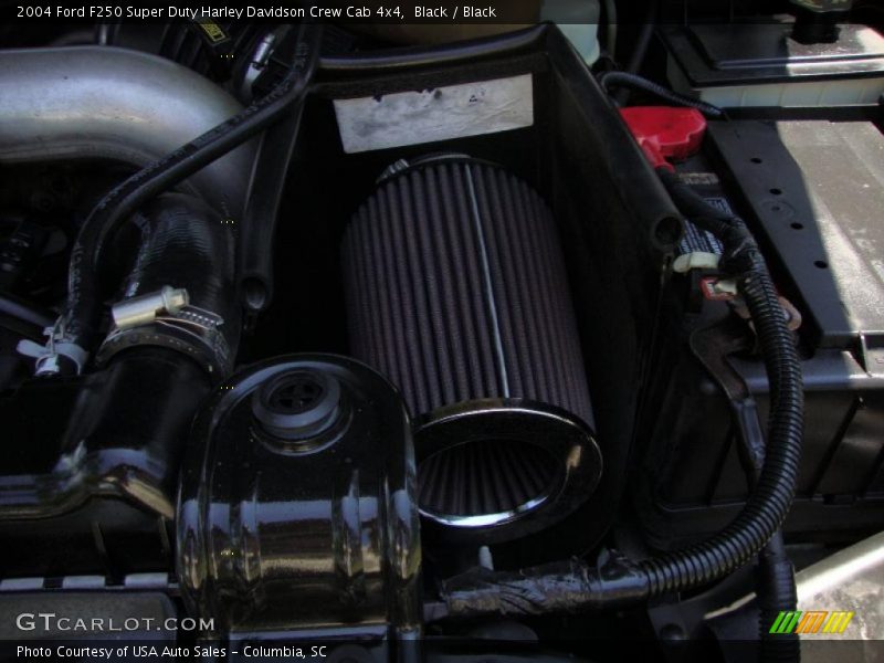 Black / Black 2004 Ford F250 Super Duty Harley Davidson Crew Cab 4x4