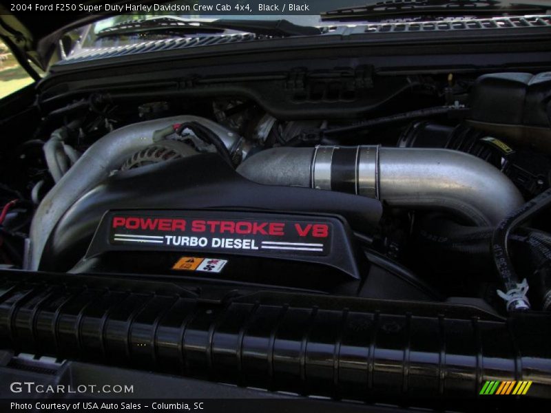  2004 F250 Super Duty Harley Davidson Crew Cab 4x4 Engine - 6.0 Liter OHV 32-Valve Power Stroke Turbo Diesel V8