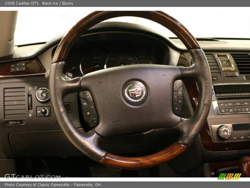 Black Ice / Ebony 2008 Cadillac DTS