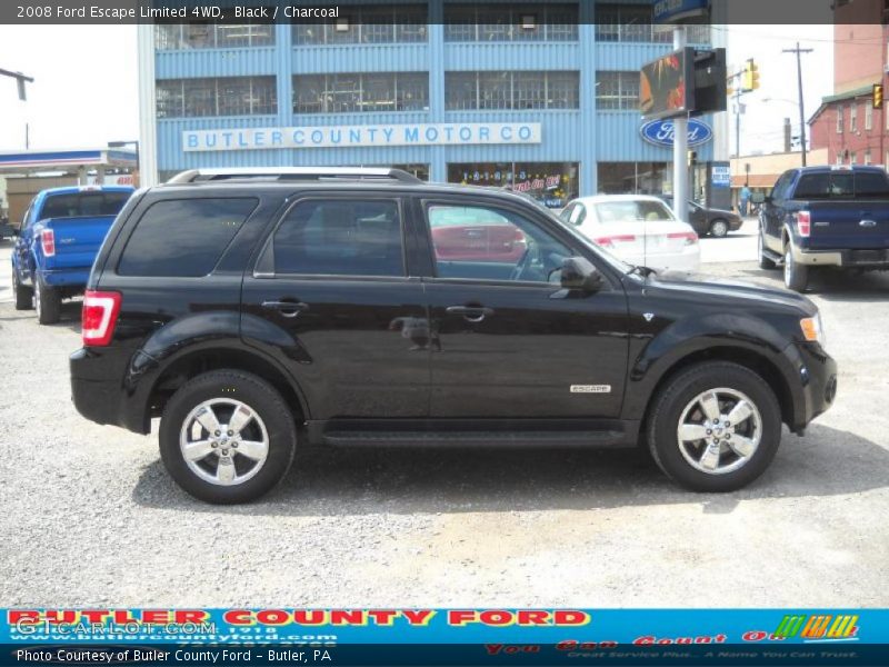 Black / Charcoal 2008 Ford Escape Limited 4WD