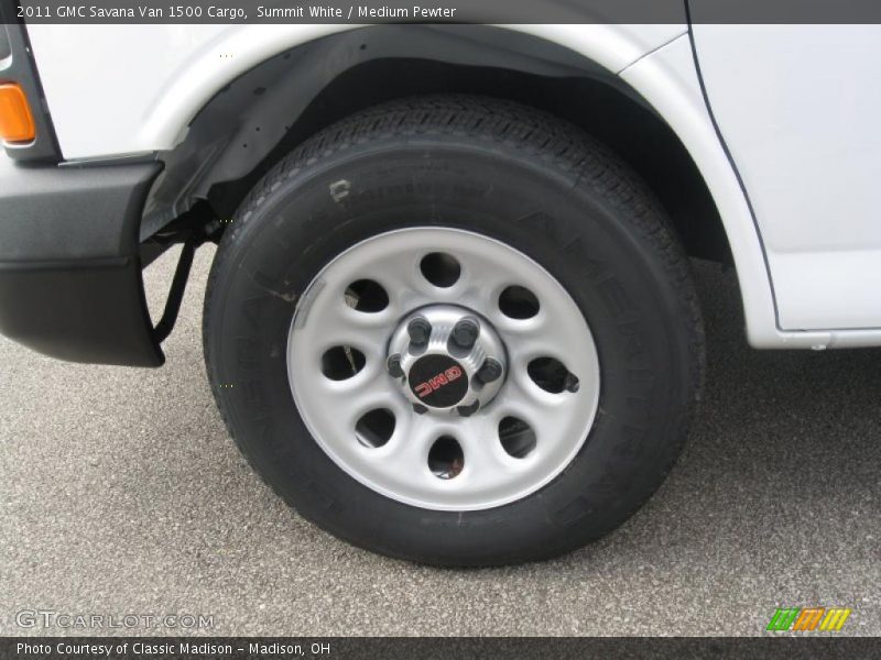 Summit White / Medium Pewter 2011 GMC Savana Van 1500 Cargo