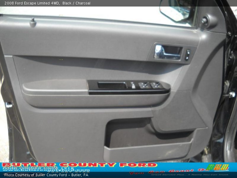 Black / Charcoal 2008 Ford Escape Limited 4WD