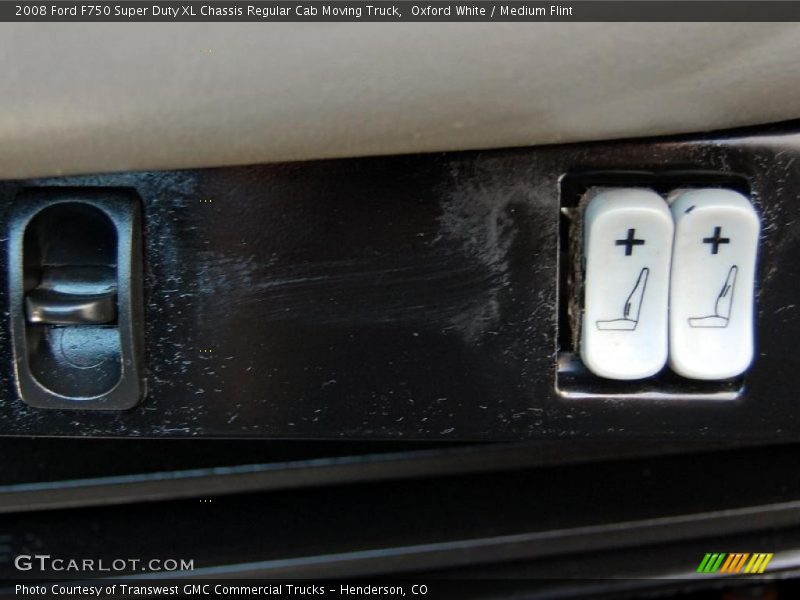 Controls of 2008 F750 Super Duty XL Chassis Regular Cab Moving Truck