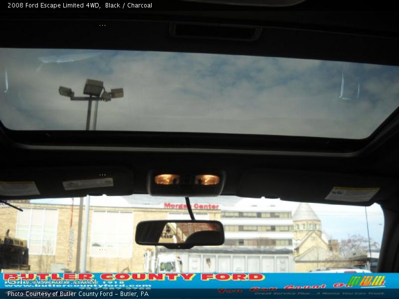 Black / Charcoal 2008 Ford Escape Limited 4WD