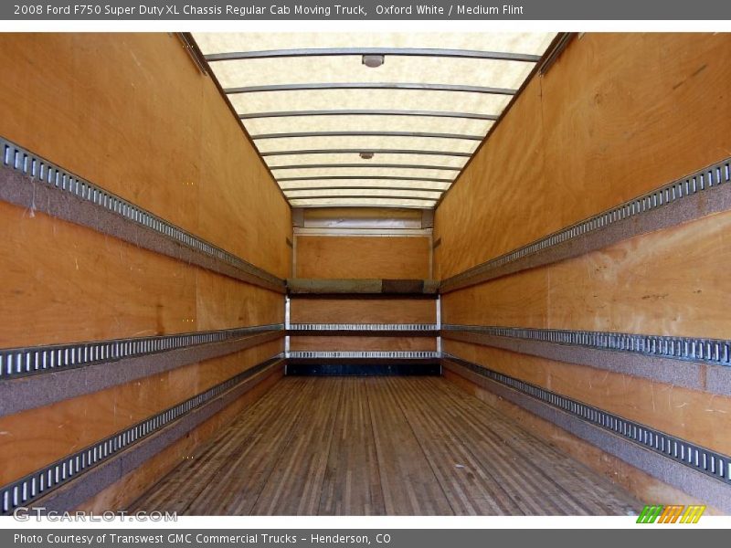  2008 F750 Super Duty XL Chassis Regular Cab Moving Truck Trunk