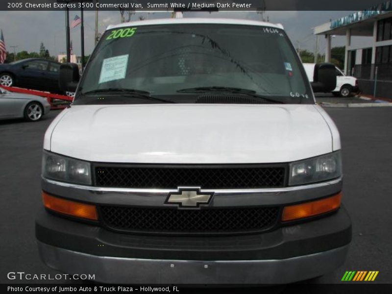 Summit White / Medium Dark Pewter 2005 Chevrolet Express 3500 Commercial Van