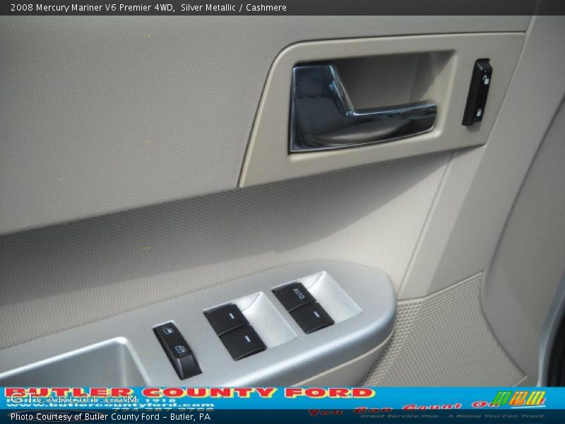 Silver Metallic / Cashmere 2008 Mercury Mariner V6 Premier 4WD