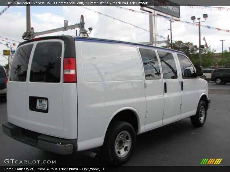 Summit White / Medium Dark Pewter 2005 Chevrolet Express 3500 Commercial Van