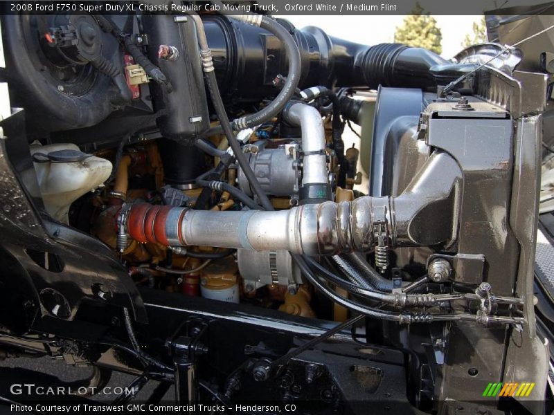  2008 F750 Super Duty XL Chassis Regular Cab Moving Truck Engine - 7.2 Liter Caterpillar C7 Turbo-Diesel Inline 6 Cylinder