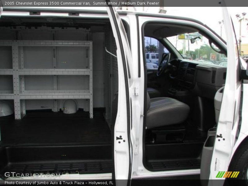 Summit White / Medium Dark Pewter 2005 Chevrolet Express 3500 Commercial Van