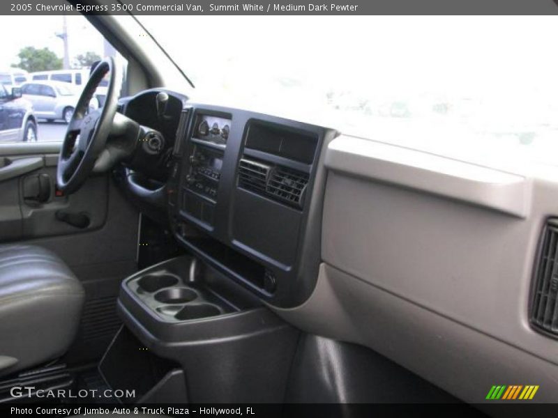 Summit White / Medium Dark Pewter 2005 Chevrolet Express 3500 Commercial Van