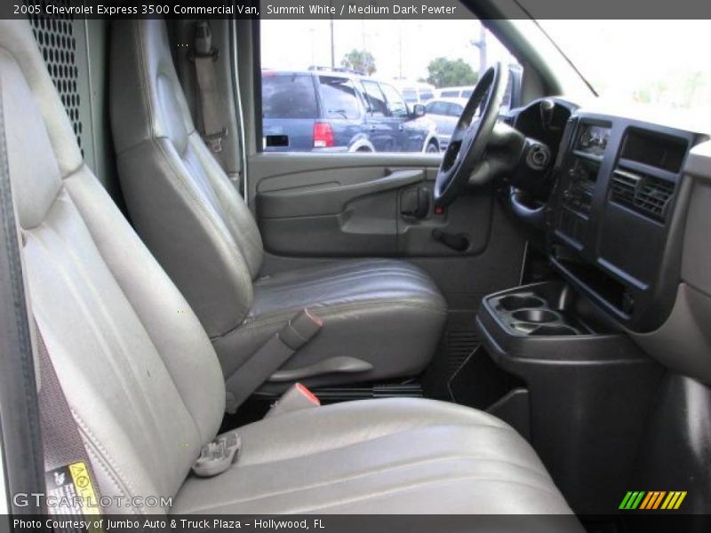 Summit White / Medium Dark Pewter 2005 Chevrolet Express 3500 Commercial Van