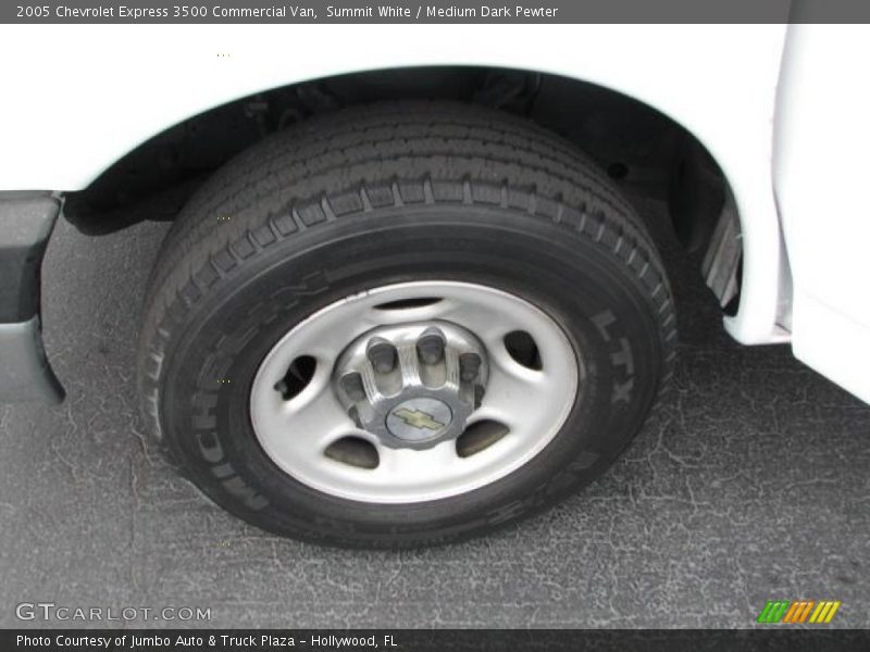 Summit White / Medium Dark Pewter 2005 Chevrolet Express 3500 Commercial Van