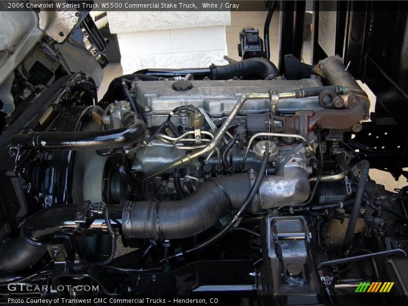  2006 W Series Truck W5500 Commercial Stake Truck Engine - 5.2 Liter OHC 16-Valve Isuzu Turbo-Diesel 4 Cylinder