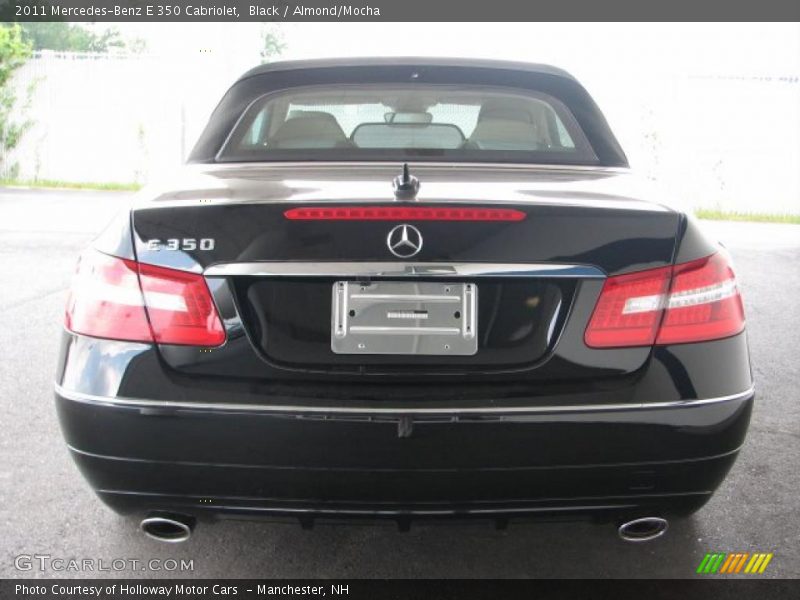 Black / Almond/Mocha 2011 Mercedes-Benz E 350 Cabriolet