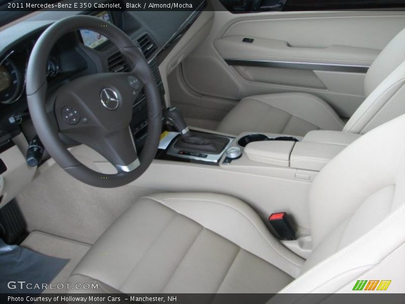 Black / Almond/Mocha 2011 Mercedes-Benz E 350 Cabriolet
