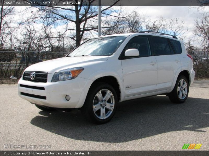 Super White / Ash 2008 Toyota RAV4 Sport 4WD