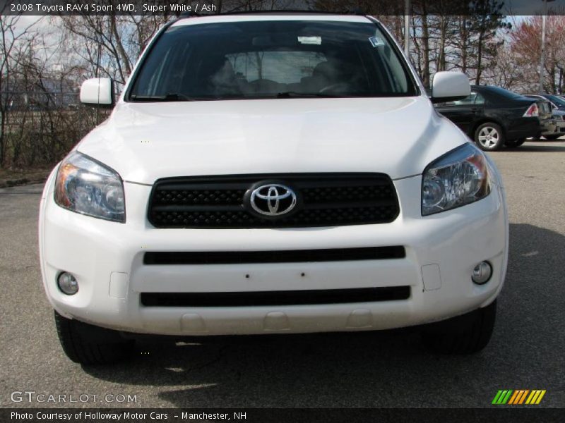 Super White / Ash 2008 Toyota RAV4 Sport 4WD