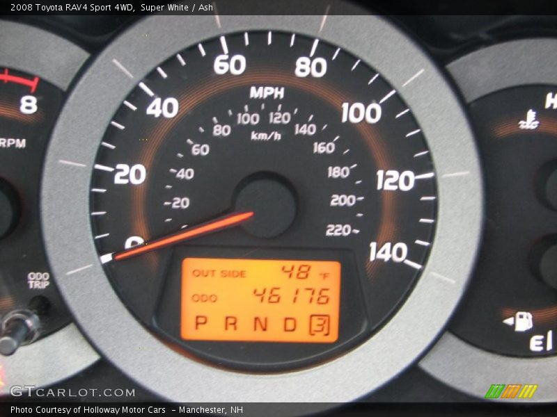 Super White / Ash 2008 Toyota RAV4 Sport 4WD