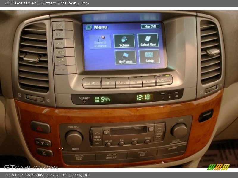 Blizzard White Pearl / Ivory 2005 Lexus LX 470