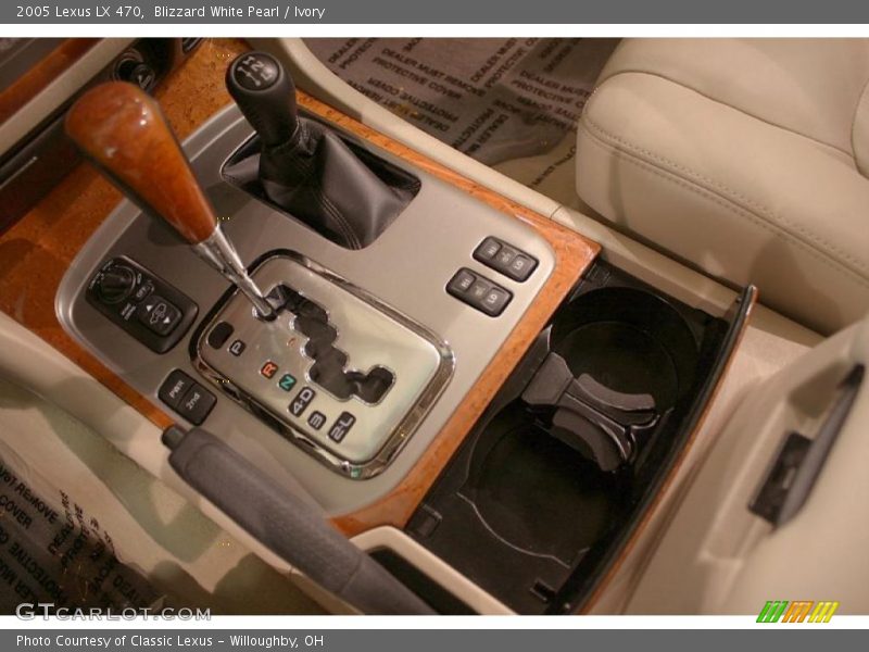 Blizzard White Pearl / Ivory 2005 Lexus LX 470