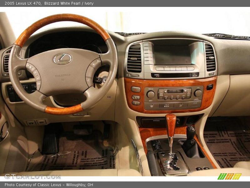Blizzard White Pearl / Ivory 2005 Lexus LX 470