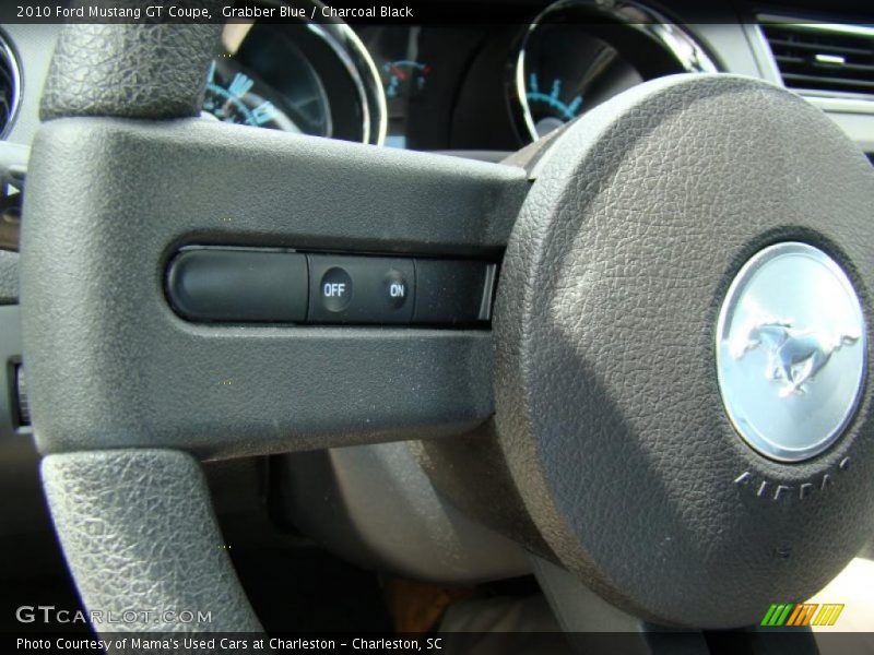 Controls of 2010 Mustang GT Coupe