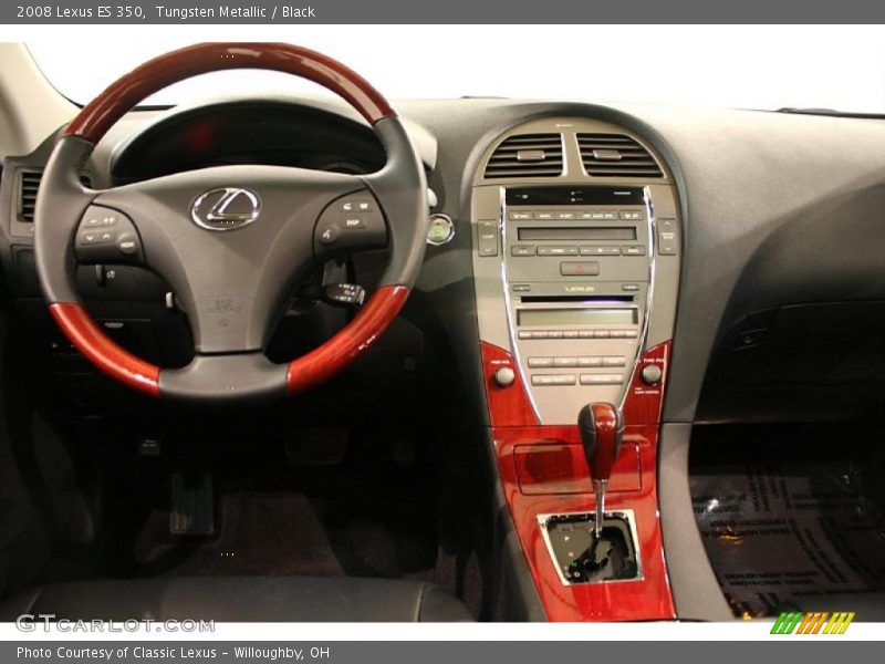 Tungsten Metallic / Black 2008 Lexus ES 350