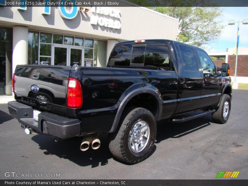 Black / Ebony 2008 Ford F250 Super Duty FX4 Crew Cab 4x4