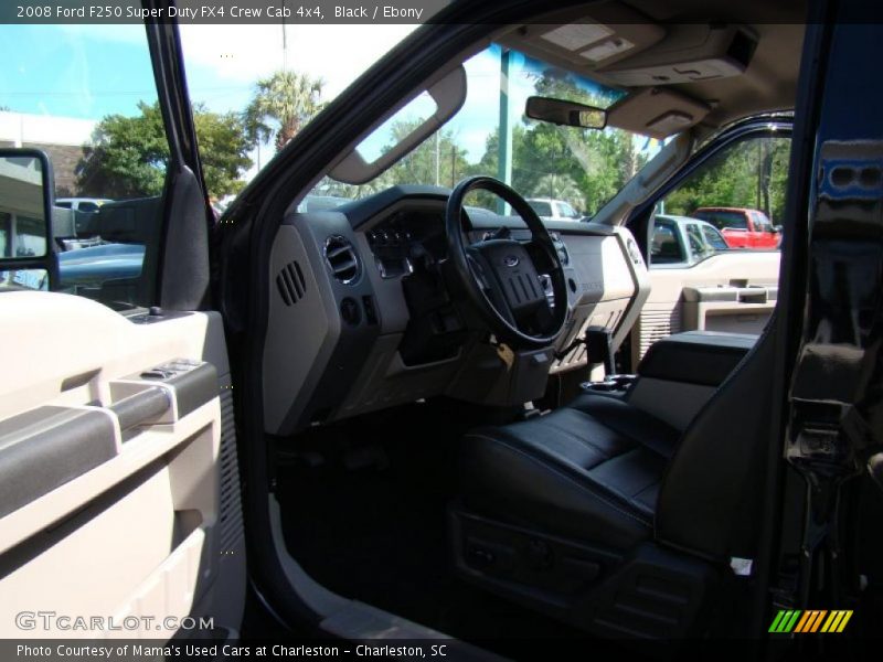 Black / Ebony 2008 Ford F250 Super Duty FX4 Crew Cab 4x4