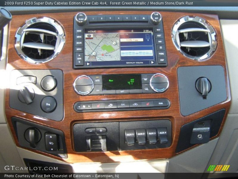 Navigation of 2009 F250 Super Duty Cabelas Edition Crew Cab 4x4