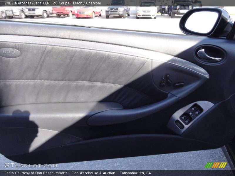 Black / Charcoal 2003 Mercedes-Benz CLK 320 Coupe