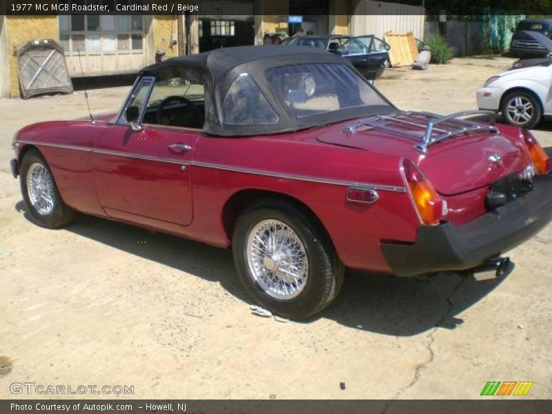  1977 MGB Roadster Cardinal Red