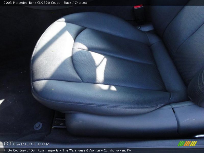 Black / Charcoal 2003 Mercedes-Benz CLK 320 Coupe