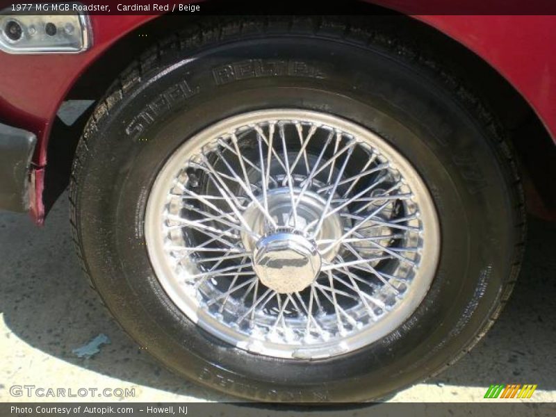  1977 MGB Roadster Wheel
