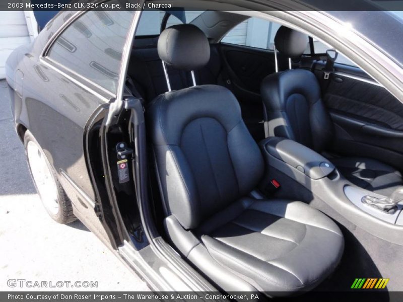 Black / Charcoal 2003 Mercedes-Benz CLK 320 Coupe